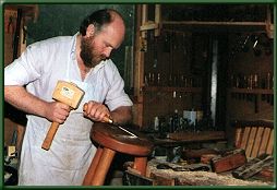 Traditional handmade furniture by woodcraftsman Barry Jones